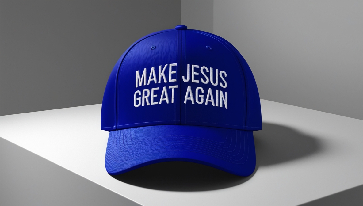 Blue MJGA Cap